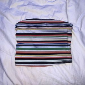 Urban Outfitters Striped Tube Top